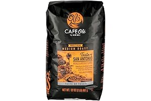 H‑E‑B Cafe Ole Whole Bean San Antonio Medium Roast Coffee 2lb bag