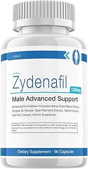 Zydenafil for Men, Zydenafil Pills for Men Advanced Performance Supplements, Zydenafil Performance, Zydenafil Reviews Male (60 Capsules)