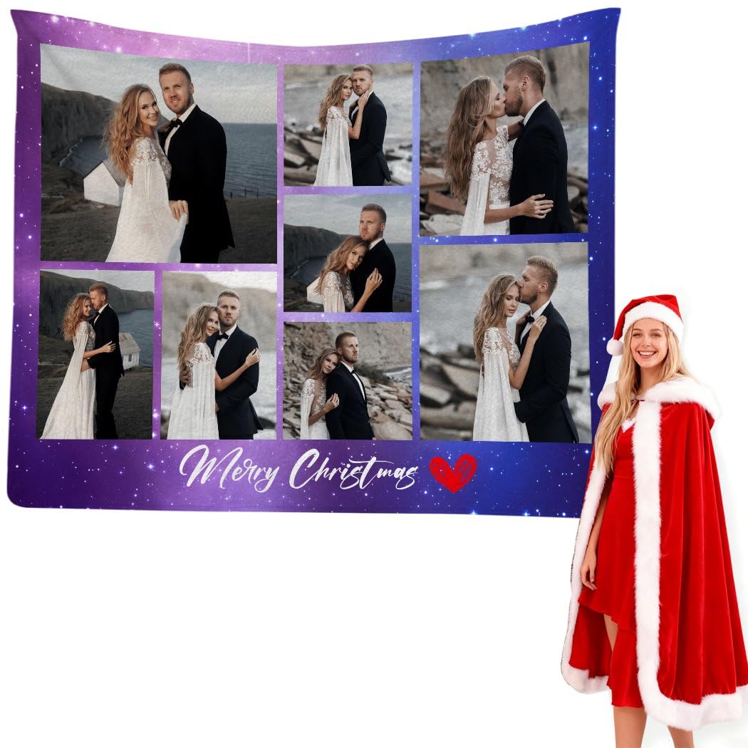Couvertures personnalisées photo pour réchauffer vos soirées cocooning en famille