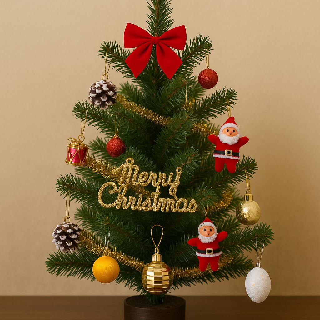 AMFIN Christmas Tree Decorations - 11 Piece Set -4