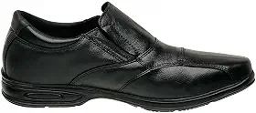 Sapato Confort Social Masculino Couro Ortopédico 5080