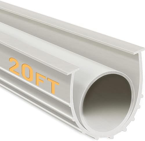 Kit de sellos de goma para puerta de garaje, repuesto de tira de sellado, universal resistente a la intemperie, extremos en T de 516 pulgadas, 3 34