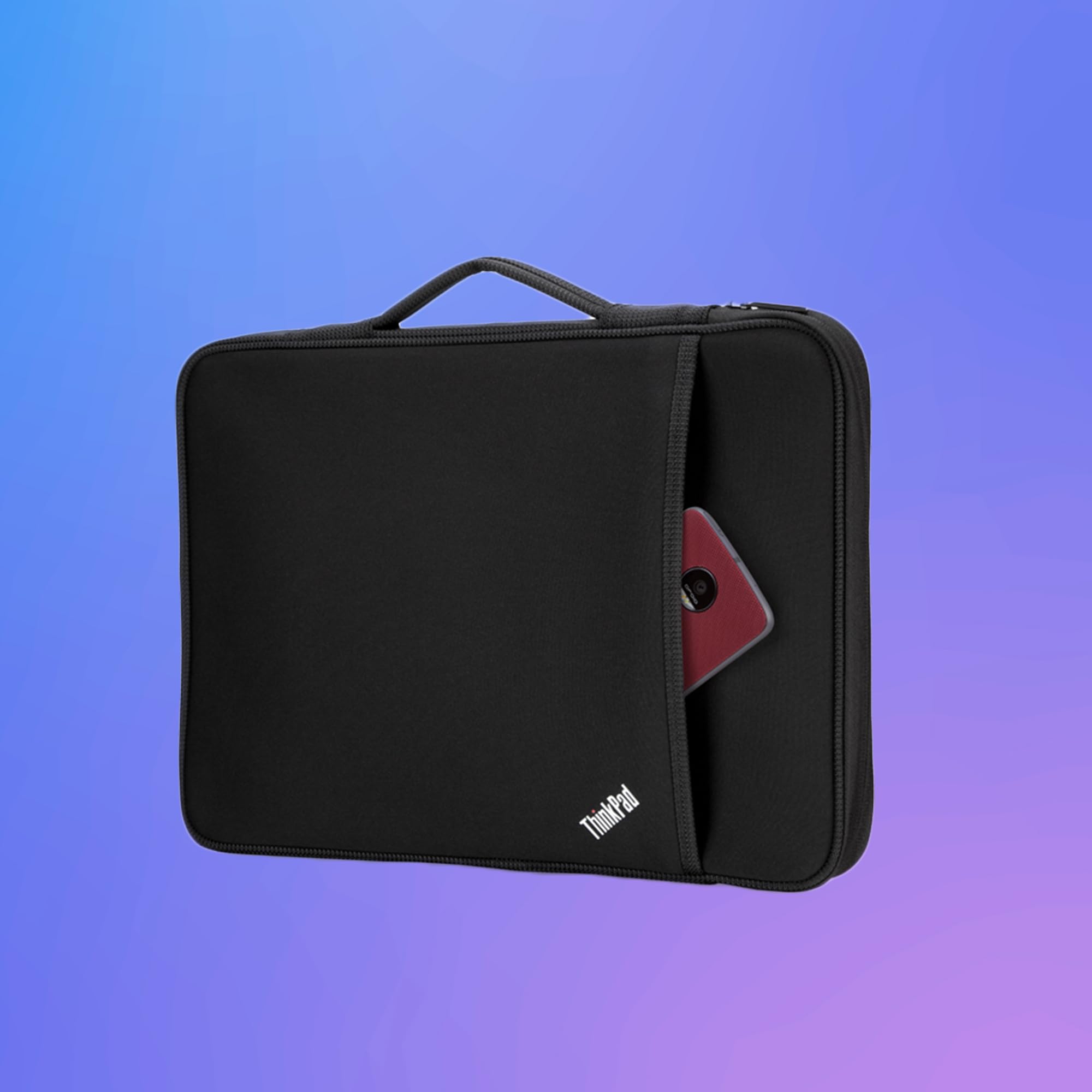 Lenovo ThinkPad 14” Sleeve - Custodia Protettiva per Notebook da 14", Design Slim e Leggero, Maniglia Imbottita, Protezione da Urti e Graffi, Compatibile con ThinkPad Serie 14" - Nero
