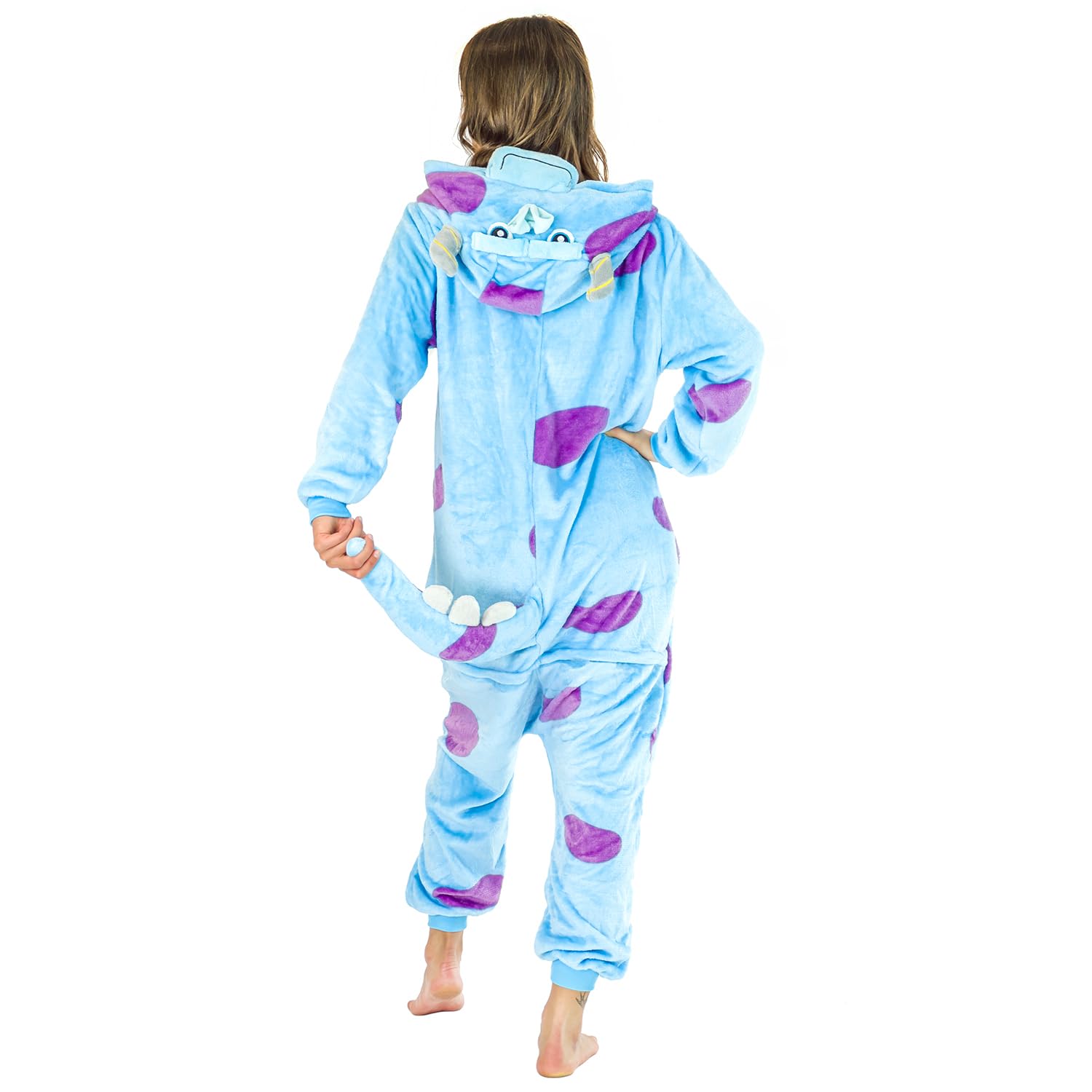 ZOLTA Adulti Pigiama Kigurumi Onesie - Unisex per Adulti per Feste e Cosplay Costume - Onesie con Cappuccio - Pigiami Costumi Divertenti - Cartoon