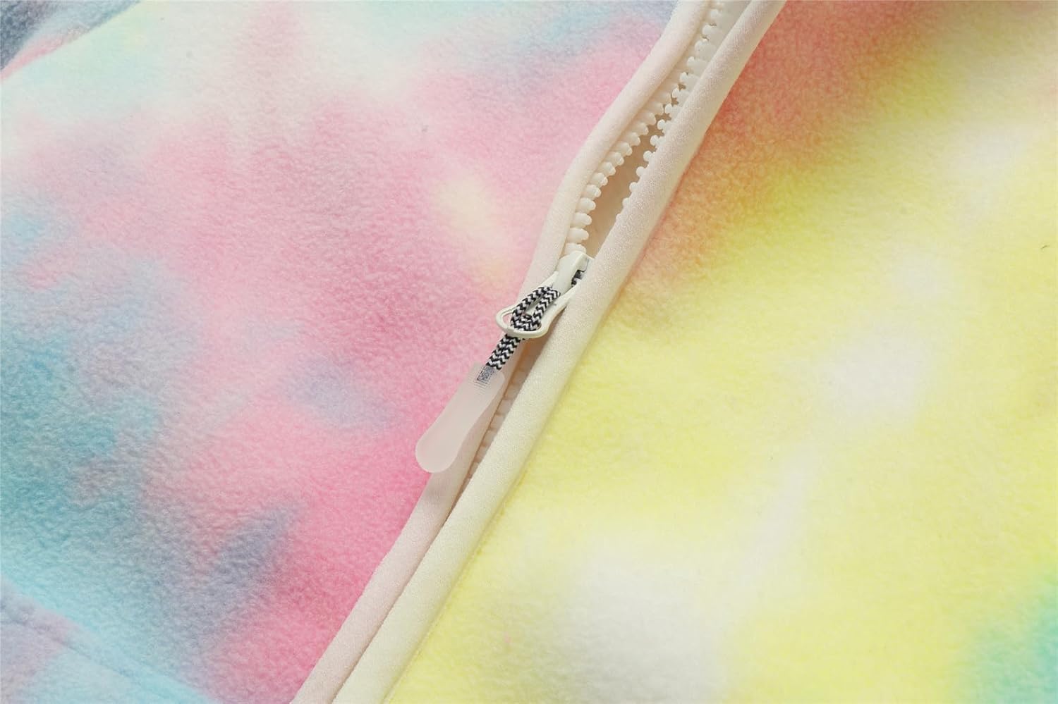 Mud Kingdom Boys Girls Polar Fleece Jacket with Hood Winter Thick Warm Outerwear Funny Cartoon - Image 5