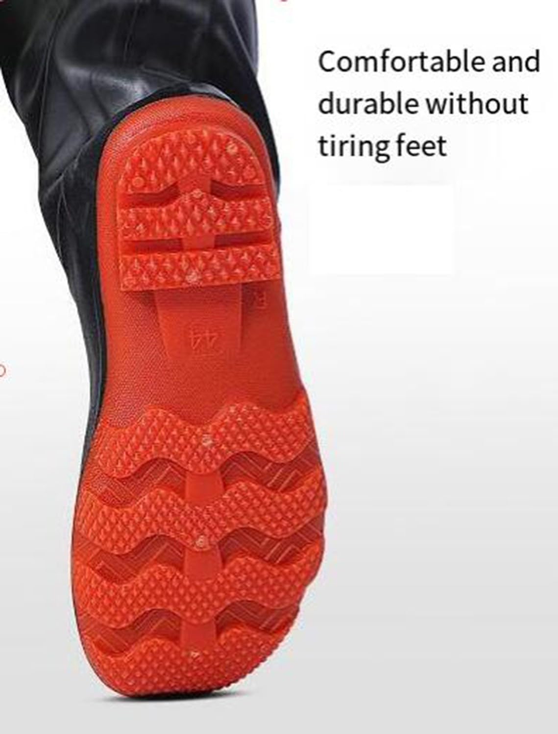 Waders Pesca da Uomo,Salopette da Pesca, Pantaloni da Pesca, Waders Pesca, con Fibbia Regolabile E Suola Oxford Resistente all'Usura, per Pesca,Fattorie, per Guadare I,47