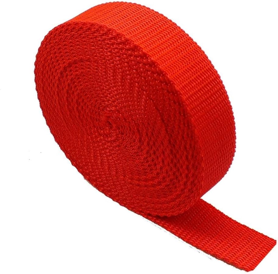 The Bead Shop Heavy Duty Webbing Strap Tape - 5 metres - Rucksack/Backpacks, Luggage/Cargo Strapping, Belts