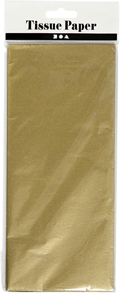 Creativ Tissue Paper, Gold, One Size