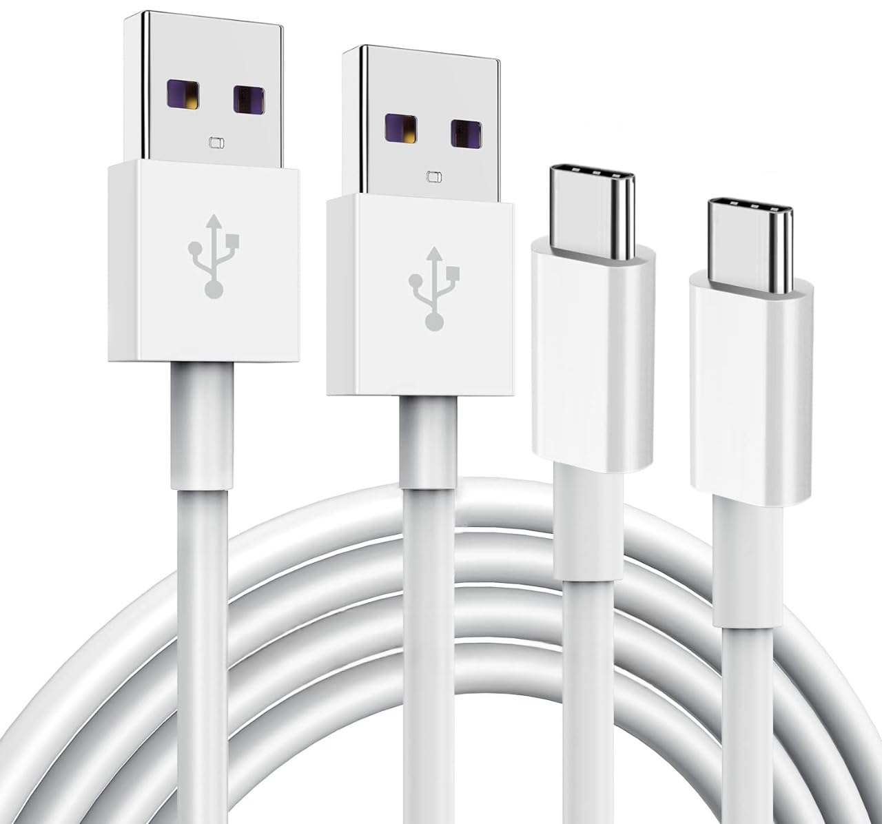 Car Charger for iPhone 17 16 15 Pro USB A to USB C Cable for Carplay Cable, Charger Charging Cord Type C for iPhone 17 Air 16e 15 Pro Max Plus, iPad Pro 12.9/11 Compatible Samsung Galaxy/Note Series