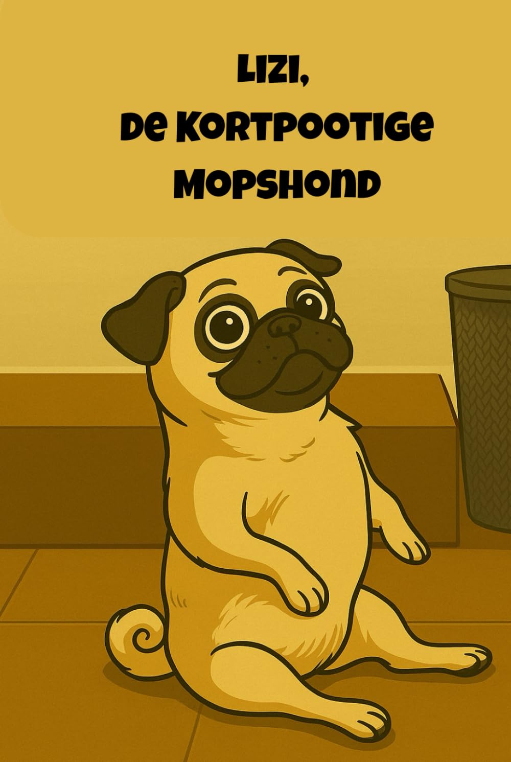 Lizi, de kortpotige mopshond: Geïllustreerde humoristische verhalen over mopshonden, labradors en hondenchaos waar je hardop om moet lachen