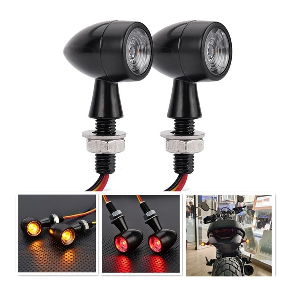 intermitentes led Para Motocicleta, Luces De Giro Traseras Para