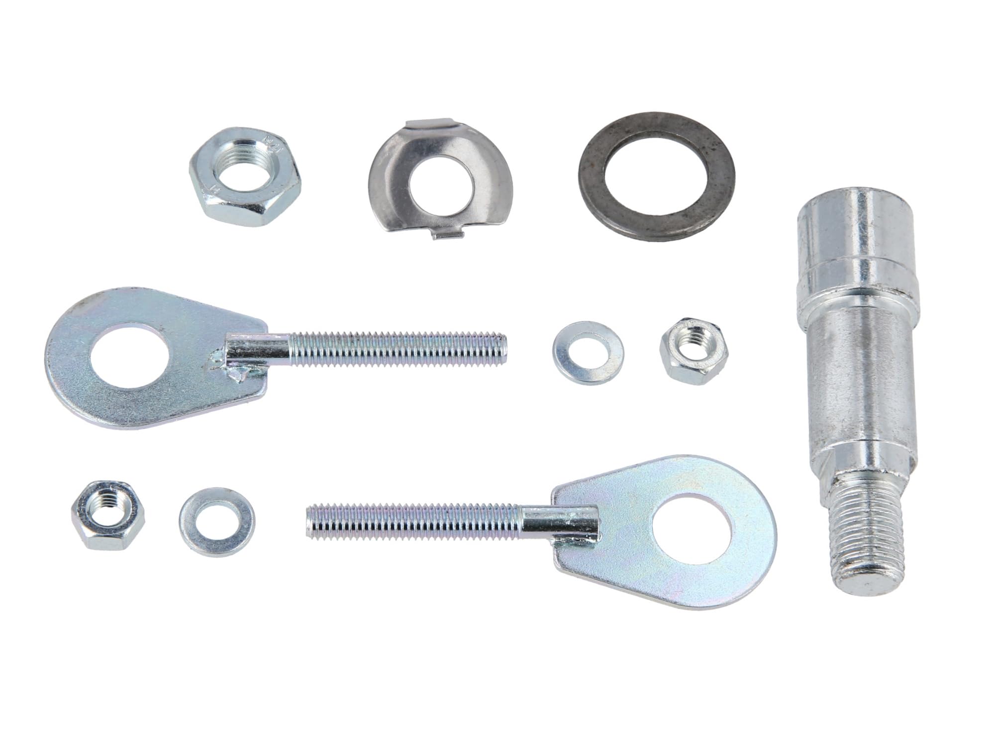 Kettenkit/ Kettensatz mit Kleinteilen - Simson Mokick Star SR4-2, Sperber SR4-3 - Mitnehmer Z=34, Rollenkette 110 Glieder, Antriebskettenrad Z=14