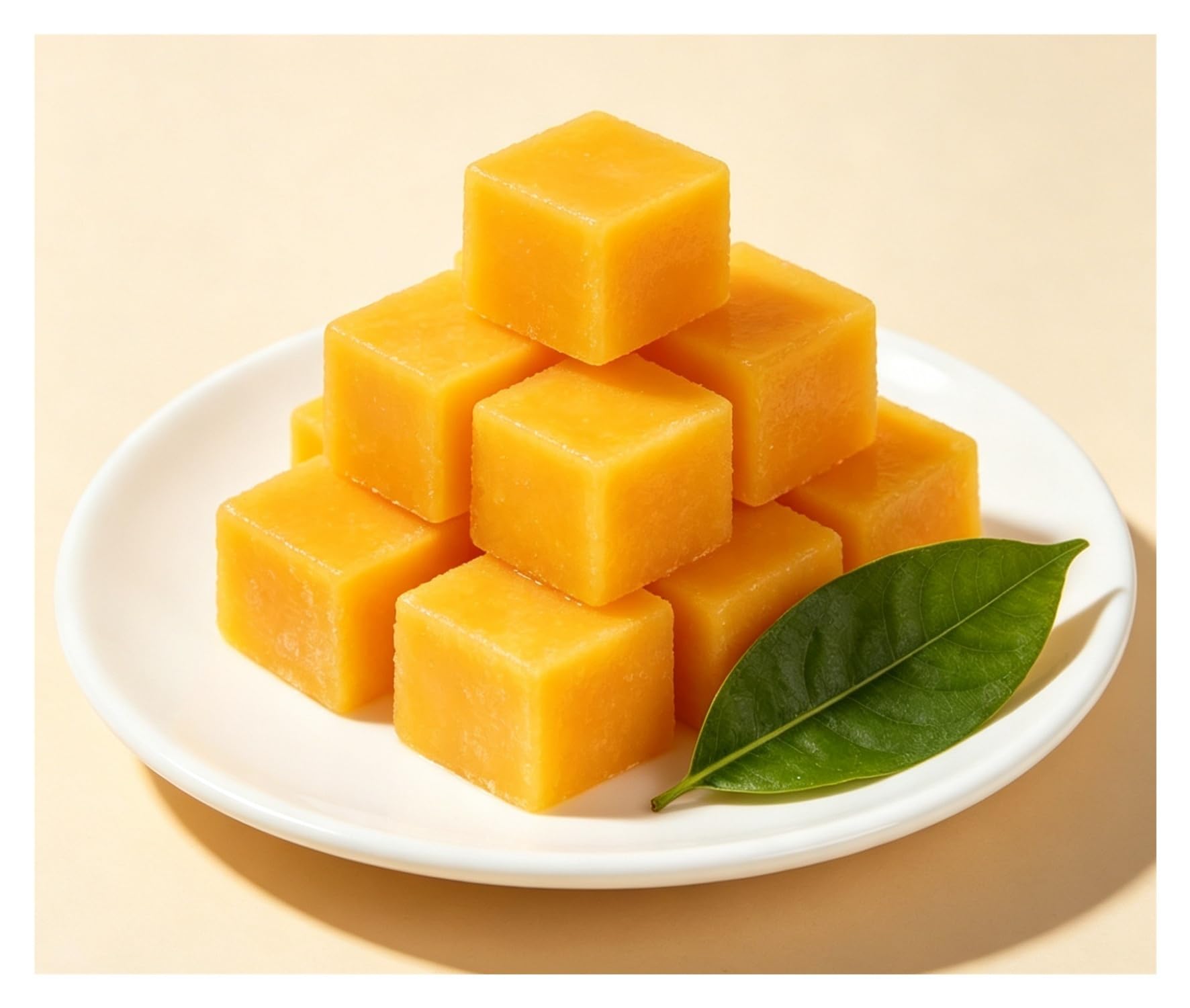 Lattina da 450 g di torta morbida al gusto di mango, ricca di aroma fruttato, morbida e gommosa, il dolcetto for soddisfare la tua golosità