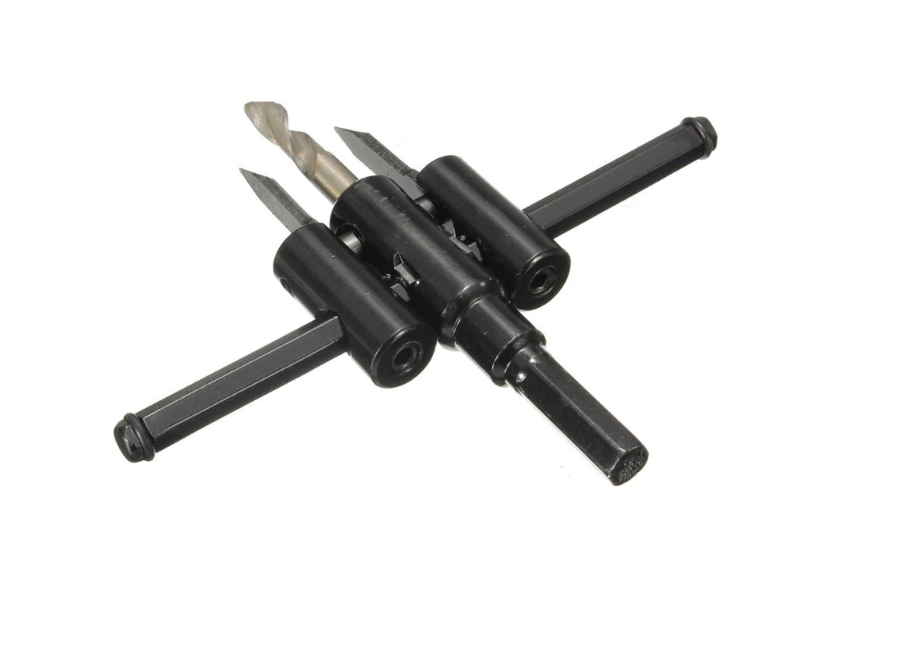 Robodo 30mm-120mm Adjustable Circle Cutter Metal Wood Circle Hole Saw Drill Bit Cutter (B08B3C25KH) Amazon Price History, Amazon Price Tracker