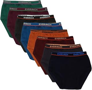 Kids Basket Ever Rich Plain 100% Cotton Baby Boys & Girls Briefs Jatty Inner Underwear Combo Offer Pack of 8 Pc Price In India