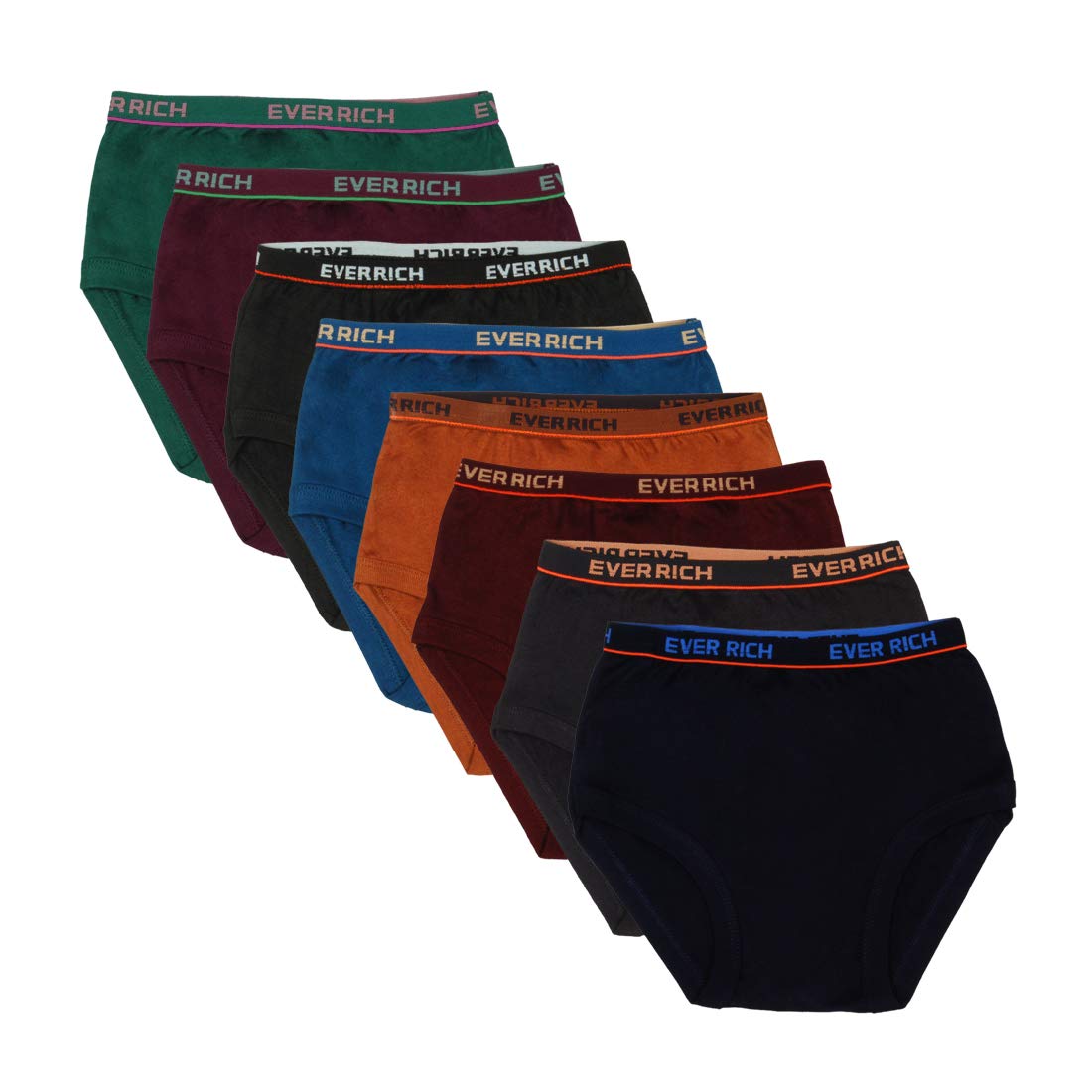 Kids Basket Ever Rich Plain 100% Cotton Baby Boys & Girls Briefs Jatty Inner Underwear Combo Offer Pack of 8 Pc - Review, Price and Buying Guide