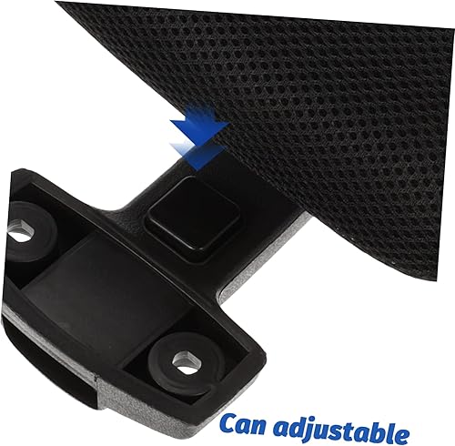 Miniatura 7 de Silla ergonómica para computadora, soporte lumbar, cojín grande y alto, altura ajustable, reposacabezas para oficina