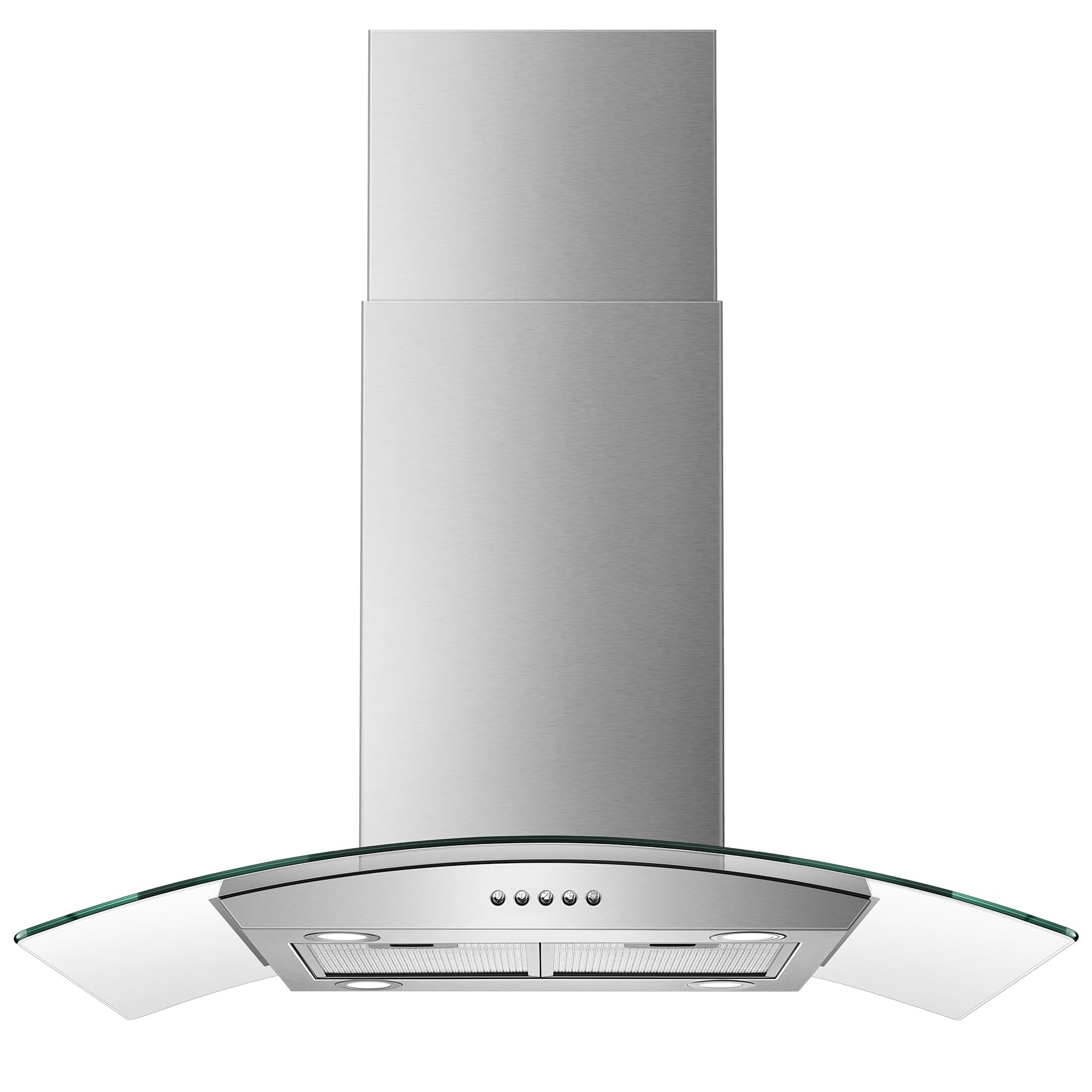 Tieasy Push Button Island Range Hood