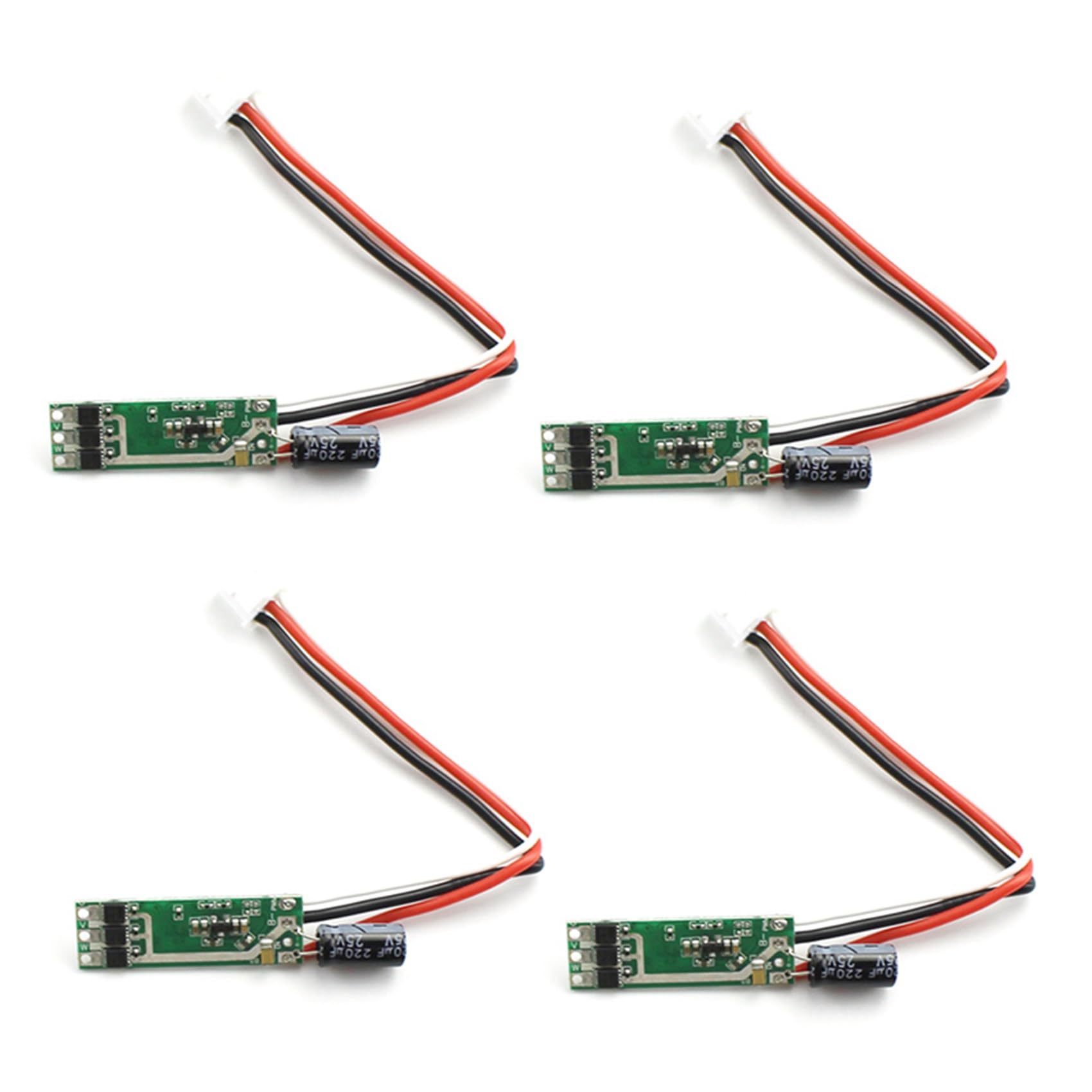 4 x elektroniczny regulator prędkości z przodu i z tyłu ESC do XK X450 RC samolotu, helikoptera, części zamienne, tył