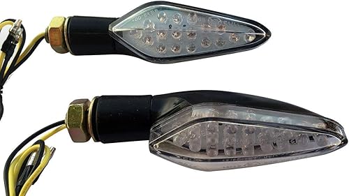 Miniatura 2 de Señales direccionales secuenciales negras compatibles con intermitentes LED para Kawasaki Ninja H2R 2016