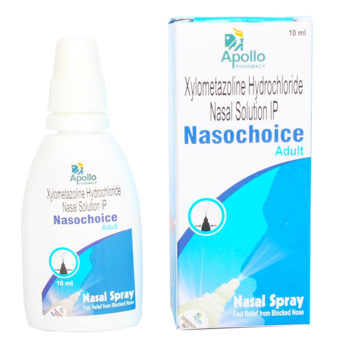 Apollo Pharmacy Nasochoice Adult Nasal Spray, 10 ml