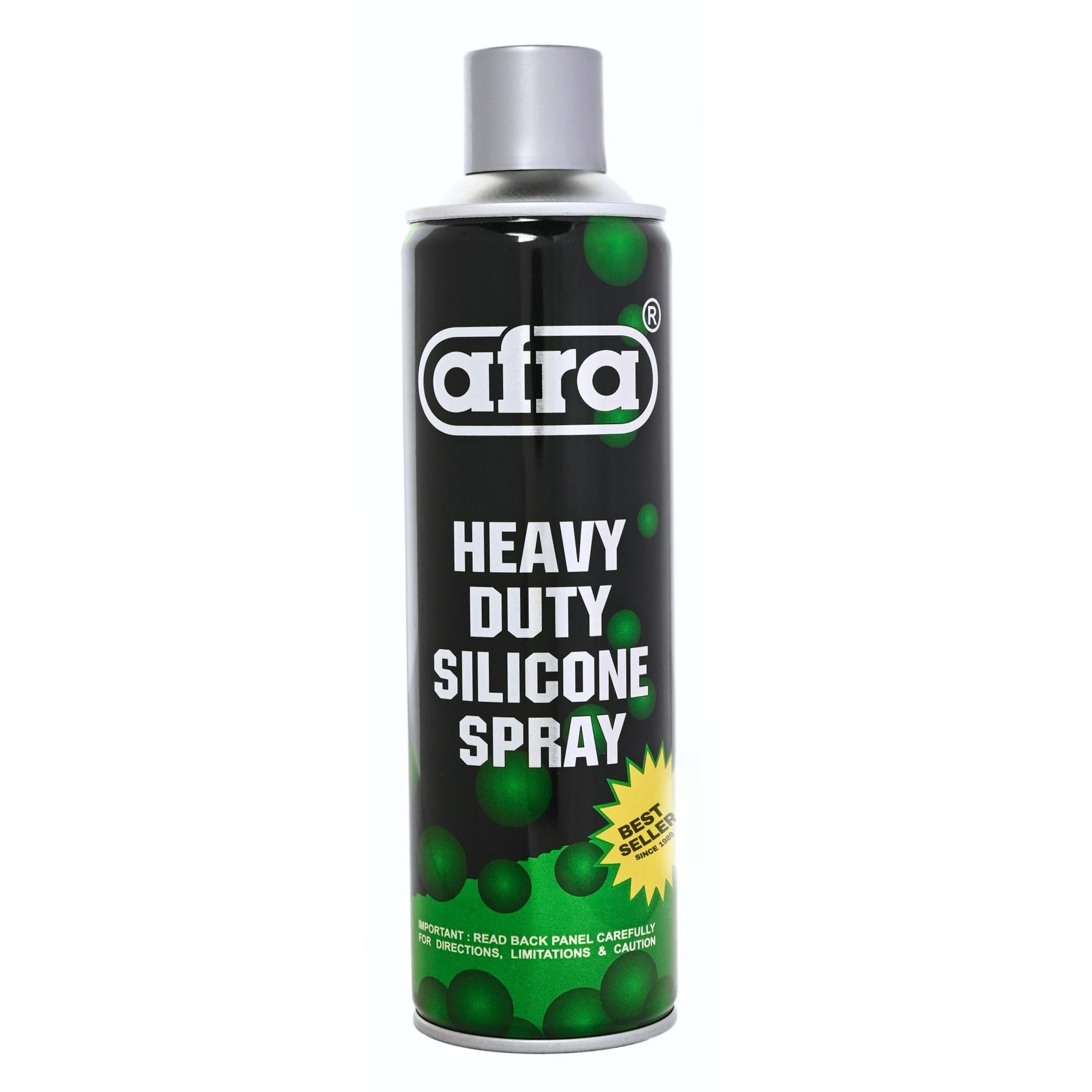 Afra Heavy Duty Silicone Spray Grade 8082 for Mold Release in Plastic Molding | Non-Toxic, Colourless, Water-Repellent, Weather-Resistant Silicone Spray (300g/514ml)