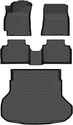 Miniatura 39 de Juego de alfombrillas y forro de carga para Mazda CX5 2017-2022, protección para todo tipo de clima, TPE antideslizante, juego completo de forros
