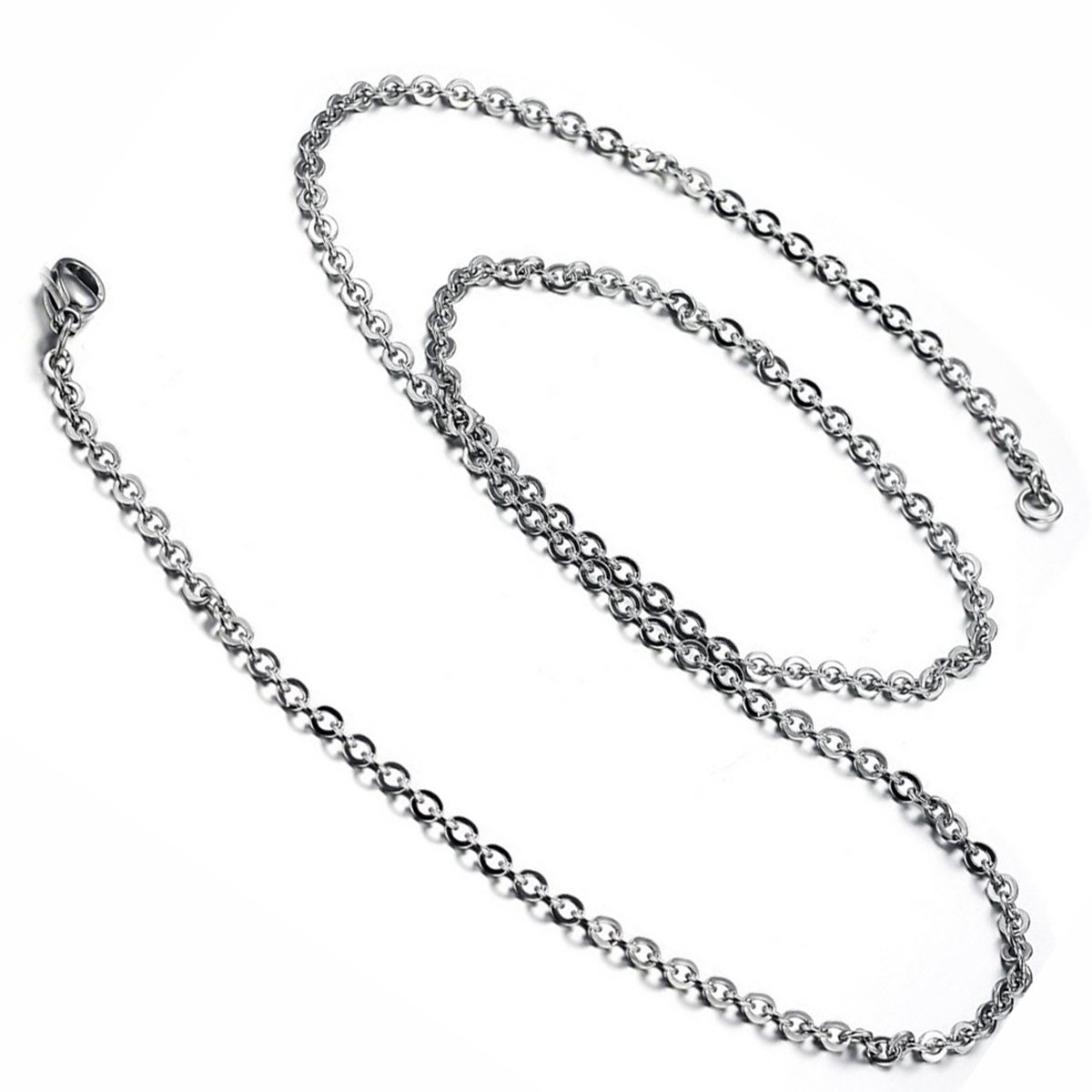 Catene, Collane E Pendagli Da Uomo In Argento In Acciaio - Foto 7