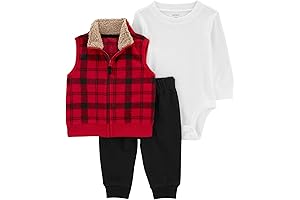 Carter's Baby Boys 3 Piece Little Jacket Set - Flawless Holiday Attire