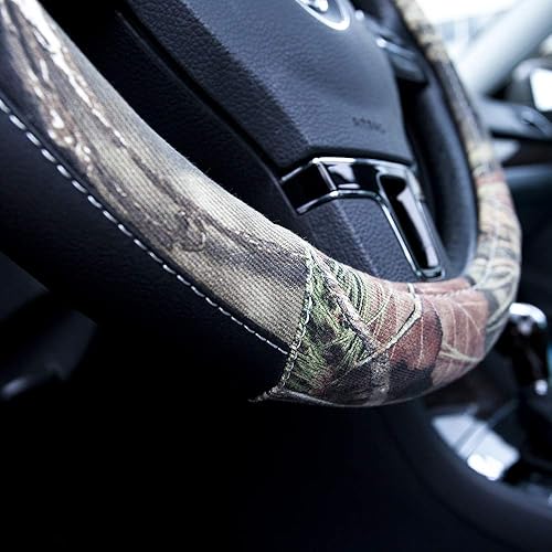 Miniatura 5 de Mossy Oak Funda para volante, camuflaje, universal, 15 pulgadas