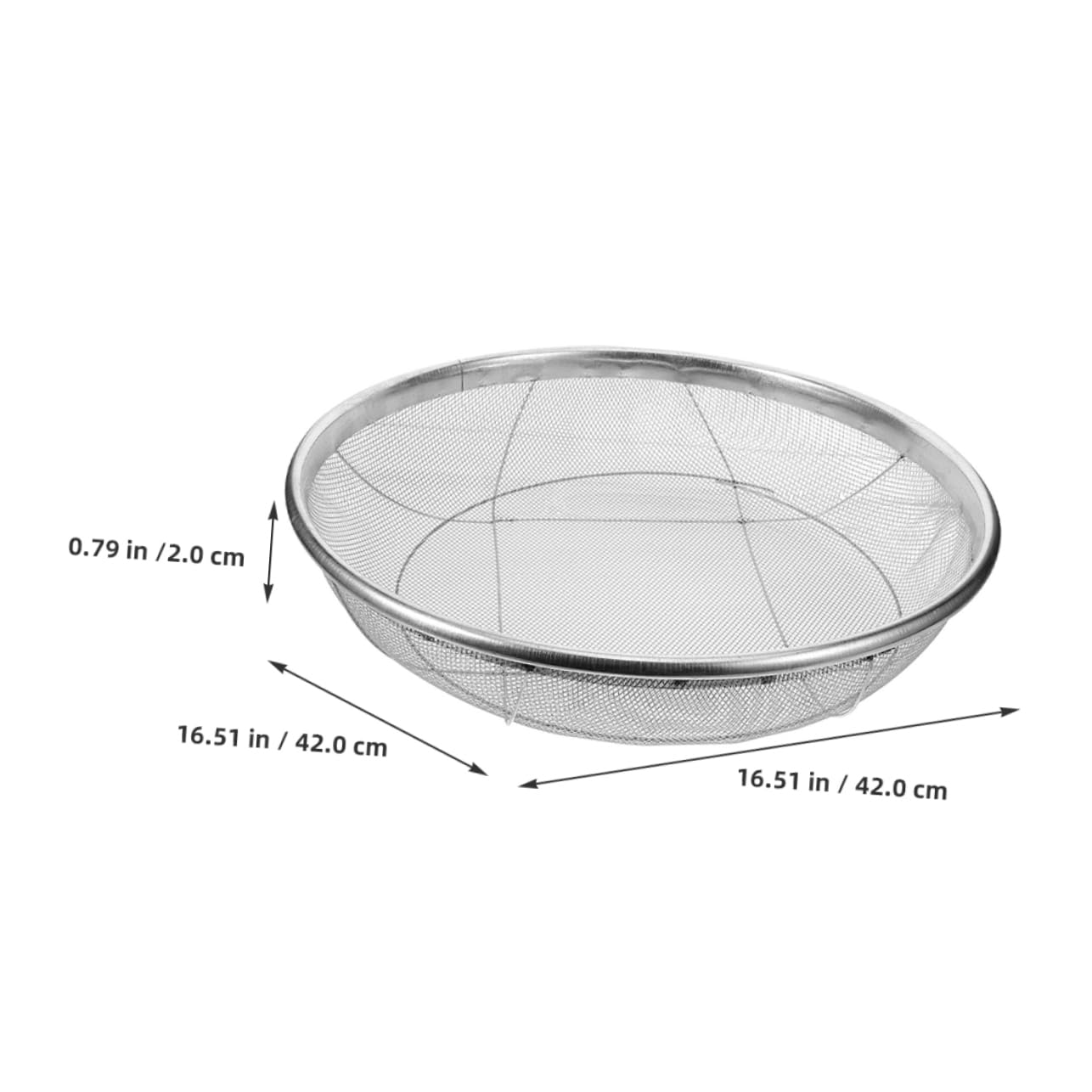 BESPORTBLE De Jardinage Acier pour Sol Filtre Outil De Jardinage Manuel pour Compost Rempotage