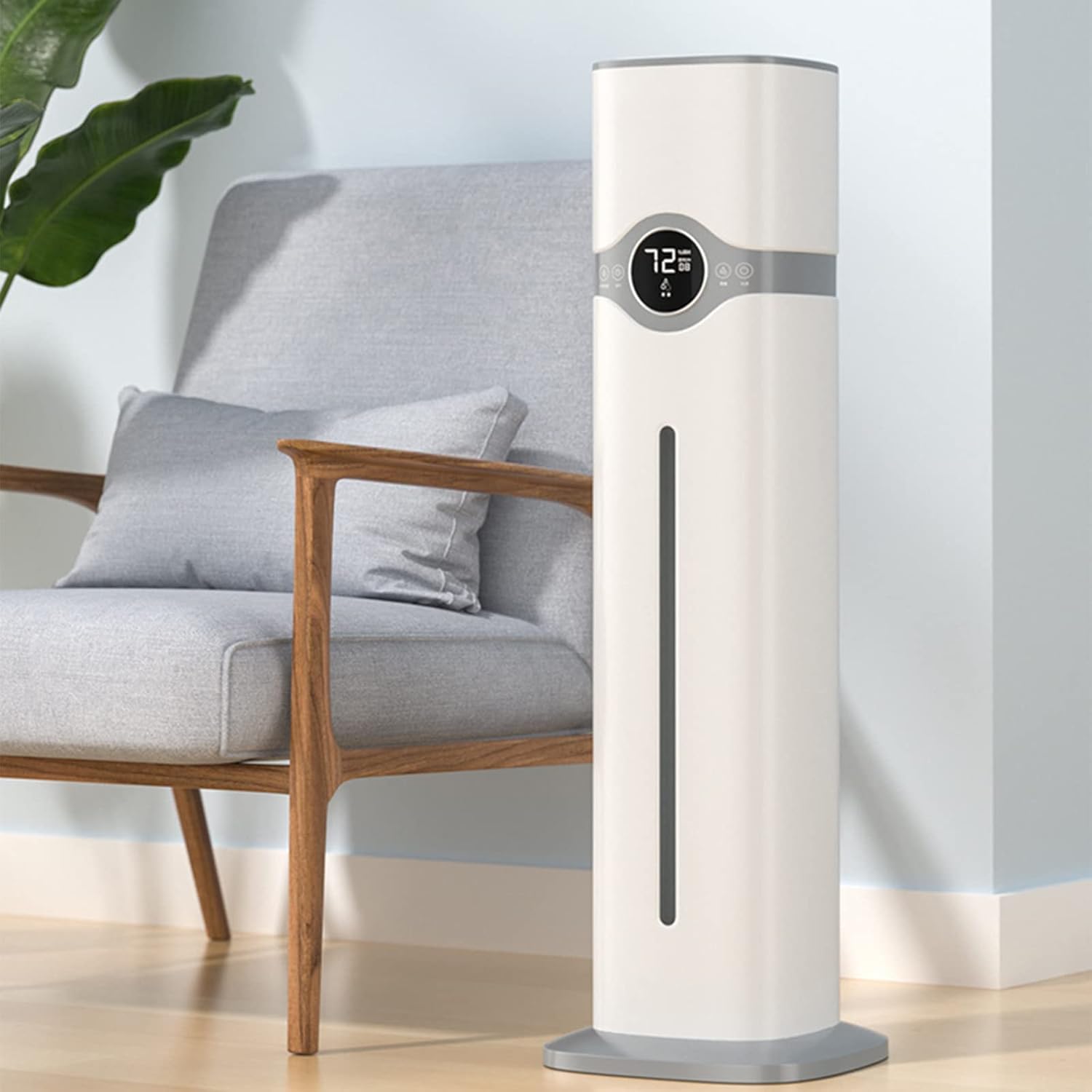 9L Humidifier Voice Control Diffusers Humidifier with Adjustable Mist Mode Waterless Auto-Off for Bedroom Office Trip Yoga Baby