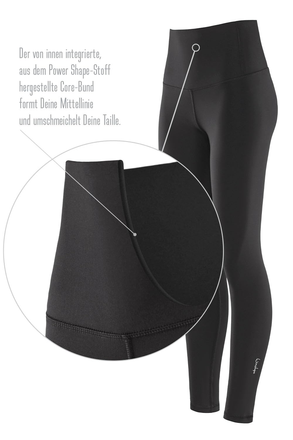 WINSHAPE - Functional Comfort Tights Hwl117c High Waist, Leggings Donna