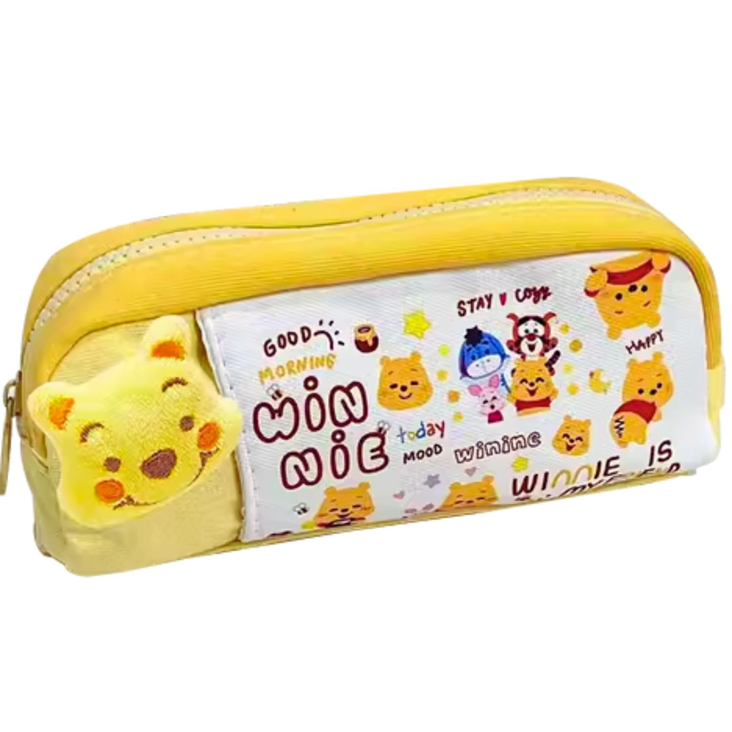 FunBlast Pencil Pouch for Girls – Cute Pouch for Girls, Multipurpose Zipper Pouch, Aesthetic Pouch for Girls, Kawaii Pencil Case, Cute Pouches for Girls, Return Gift for Kids (Yellow) (B0D8L1HST8) Amazon Price History, Amazon Price Tracker