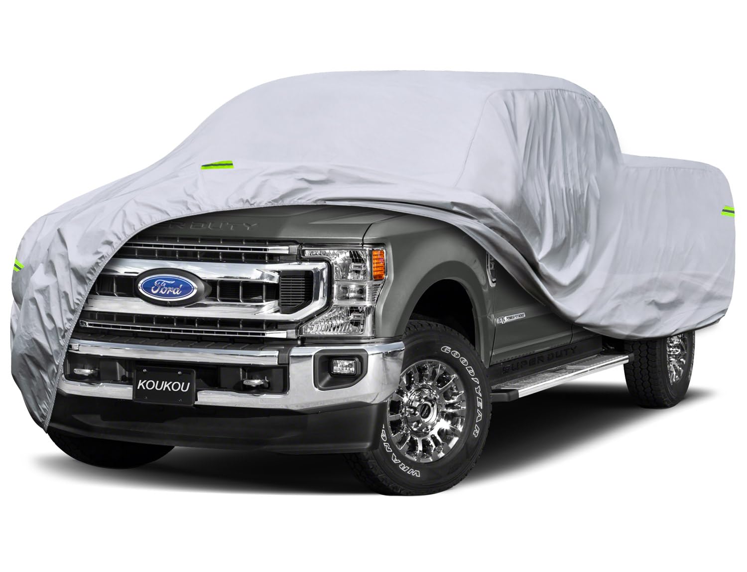 KouKou Large Waterproof Pickup Truck Cover All Weather, Fits 250-262 inch