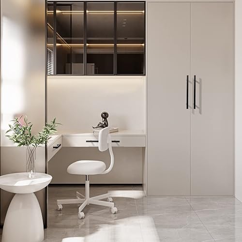 Miniatura 5 de KNOBWELL Paquete de 20 manijas de gabinete de acero inoxidable de 7-12 pulgadas, color negro mate, tiradores modernos de cajones de barra cuadrada,