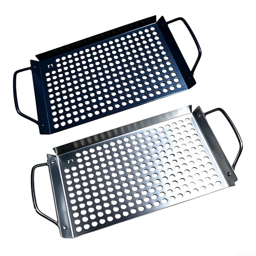Cesta Asar Pescado Rejilla Rectangular 35x18cm(black)
