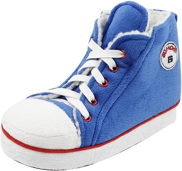 - House Sneaker Slippers for Men Warm Winter Funny Cozy Indoor Sneakers Slipper Shoes Boys