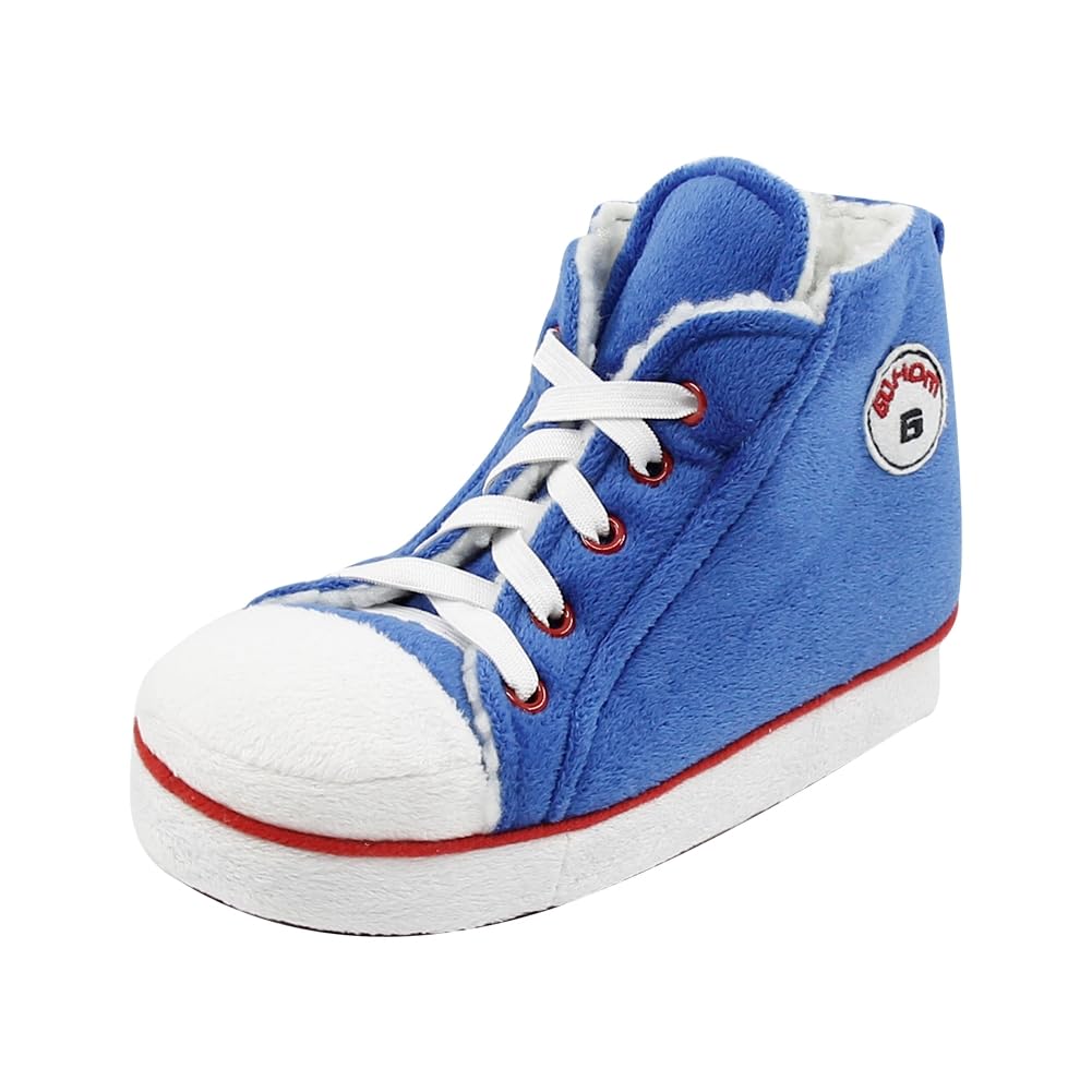 House Sneaker Slippers for Men Warm Winter Funny Cozy Indoor Sneakers Slipper Shoes Boys