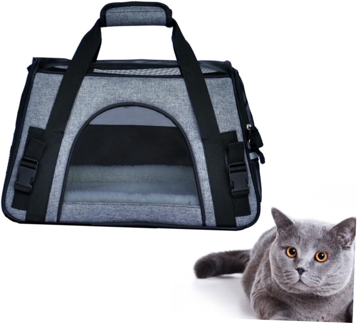UPKOCH 1pc Breathable Pet Carrier Bag for Cats and Dogs Handbag for Outdoor Travel Comfortable and Stylish Design for Hiking and Daily Use