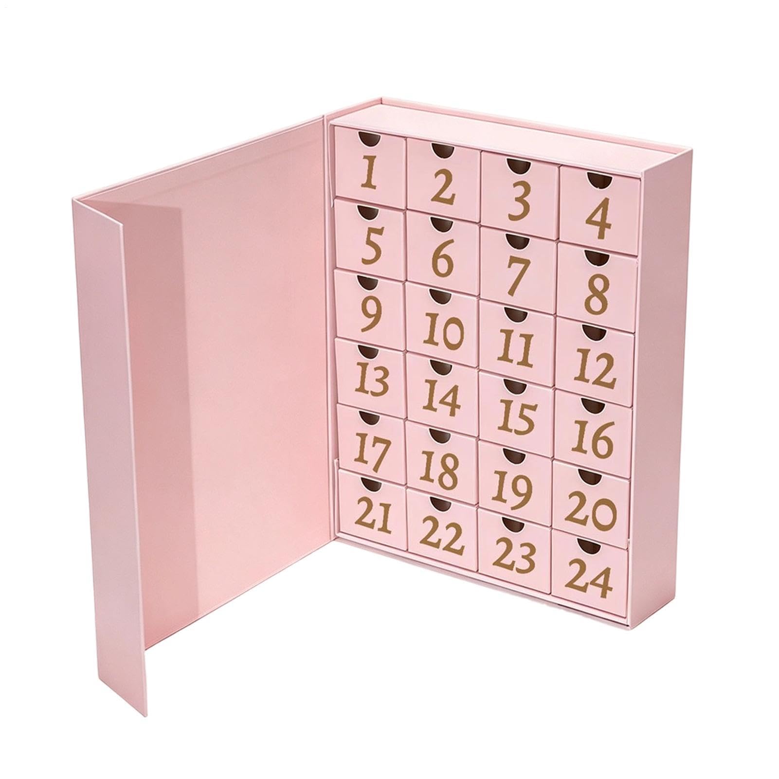 Wiederverwendbarer 24-Tage-Zählkalender, für Weihnachten