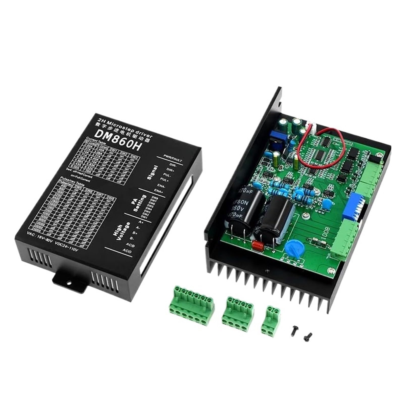 Driver digitale per motore passo DM860H 2 fasi DSP