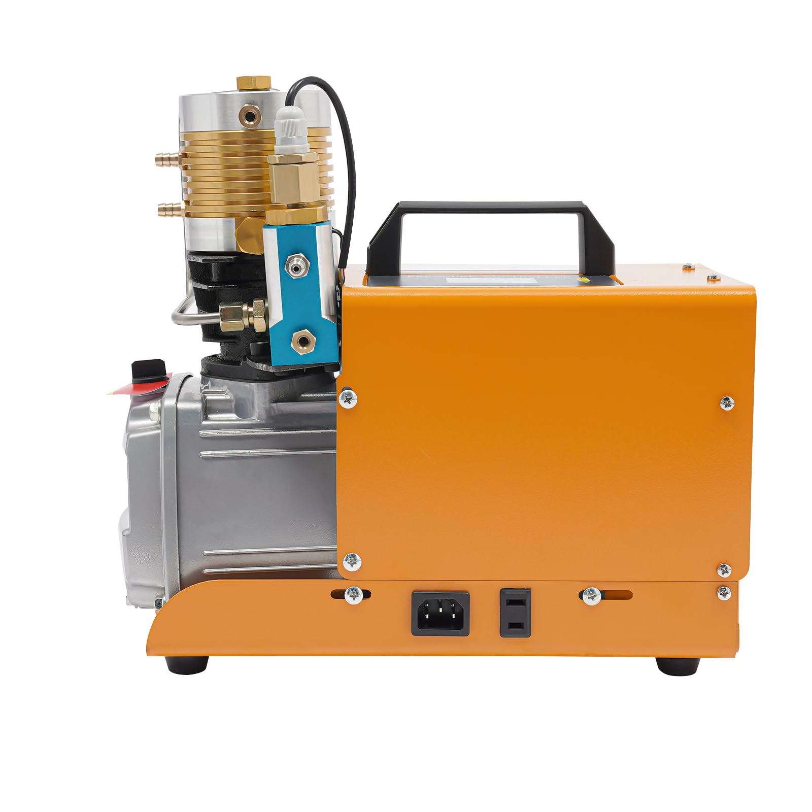 300 Bar Kompressor Hochdruckluftpumpe,Automatische Abschaltung Luftkompressor | 1800W Motorleistung | 2800R/Min | Druckeinstellung Kompressorpumpe für Hochdruckprüfung, Flaschen, Automobile