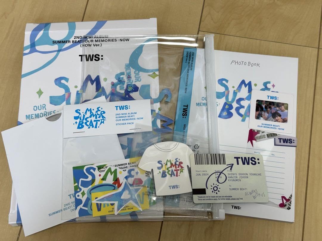 Amazon.co.jp: TWS アルバム ヨンジェ トレカ summer beat NOW ver