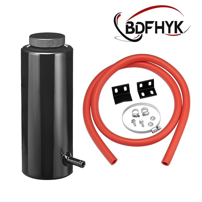 Buy Coolant Overflow Tank, Universal Radiator Overflow Tank with Hose