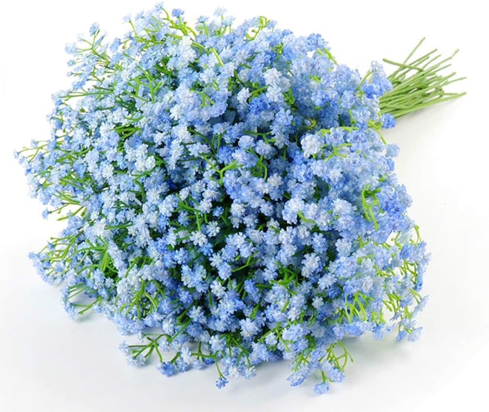 DEEMEI 15Pcs Artificial Babys Breath Flowers