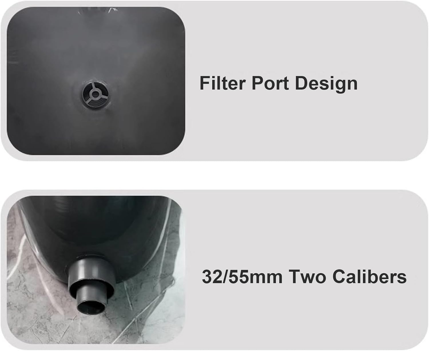 Wall Mounted Urinals for Men Bathroom, Waterless Urinal with Hose and Flush Valve, Plastic Spill Proof, Cover Design, Anti-Odor(White)