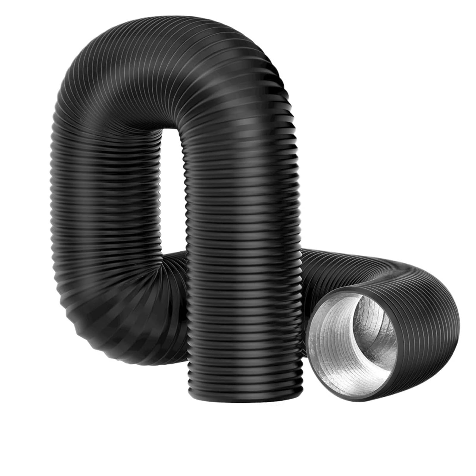 Aejhsin 150Mm-1.5M Ventilation Duct Dryer Vent Hose Insulated Heavy-Duty Air Ducting(150Mm-1.5M)
