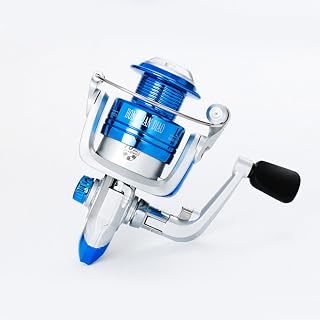 HiUmi LA Series Carrete de pesca giratorio 10BB 5.2:1 Aparejos de pesca Pesca Carrete Carrete Spinning Carrete Alimentador Carpa Pesca Rueda LA 1000-5000