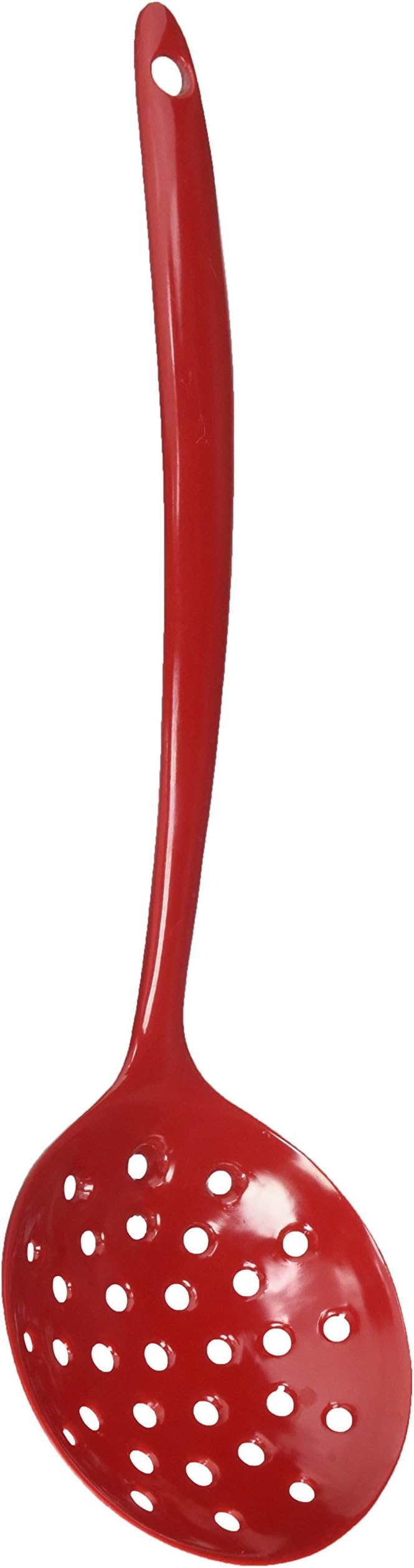 Norpro 12-1/2-Inch Melamine Skimmer, Red